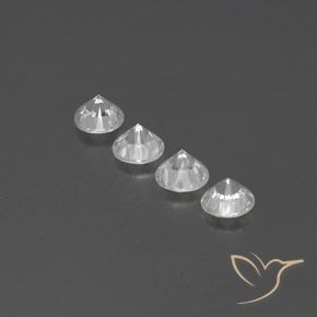 Shop natural 3.84ct ホワイト ジルコン gems, ラウンド, from カンボジア at GemSelect. In stock, global shipping!