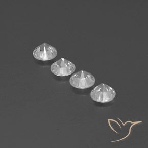 Shop natural 3.56ct ホワイト ジルコン gems, ラウンド, from カンボジア at GemSelect. In stock, global shipping!