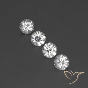 Shop natural 3.80ct ホワイト ジルコン gems, ラウンド, from カンボジア at GemSelect. In stock, global shipping!