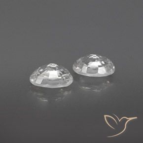 Shop natural 1.72ct ホワイト ジルコン gems, 楕円形, from カンボジア at GemSelect. In stock, global shipping!