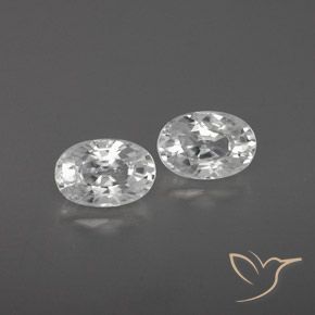 Shop natural 1.75ct ホワイト ジルコン gems, 楕円形, from カンボジア at GemSelect. In stock, global shipping!