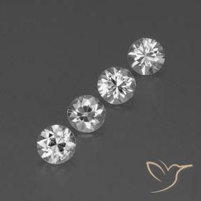 Shop natural 3.98ct ホワイト ジルコン gems, ラウンド, from カンボジア at GemSelect. In stock, global shipping!