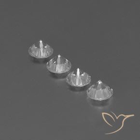 Shop natural 3.75ct ホワイト ジルコン gems, ラウンド, from カンボジア at GemSelect. In stock, global shipping!