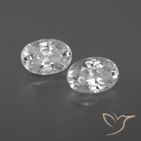 Shop natural 1.72ct ホワイト ジルコン gems, 楕円形, from カンボジア at GemSelect. In stock, global shipping!