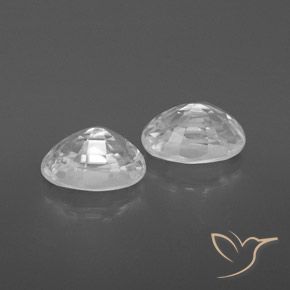 Shop natural 1.72ct ホワイト ジルコン gems, 楕円形, from カンボジア at GemSelect. In stock, global shipping!