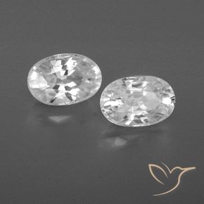 Shop natural 1.75ct ホワイト ジルコン gems, 楕円形, from カンボジア at GemSelect. In stock, global shipping!