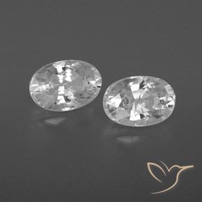 Shop natural 1.62ct ホワイト ジルコン gems, 楕円形, from カンボジア at GemSelect. In stock, global shipping!