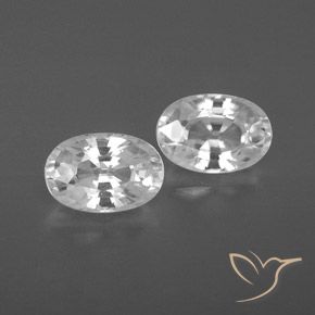 Shop natural 1.67ct ホワイト ジルコン gems, 楕円形, from カンボジア at GemSelect. In stock, global shipping!
