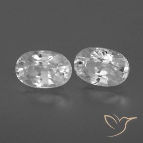 Shop natural 1.82ct ホワイト ジルコン gems, 楕円形, from カンボジア at GemSelect. In stock, global shipping!