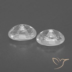 Shop natural 1.74ct ホワイト ジルコン gems, 楕円形, from カンボジア at GemSelect. In stock, global shipping!