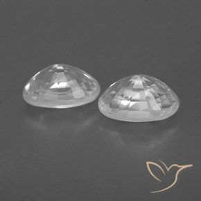 Shop natural 1.76ct ホワイト ジルコン gems, 楕円形, from カンボジア at GemSelect. In stock, global shipping!