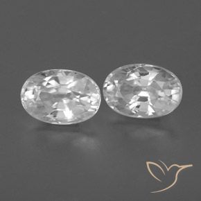 Shop natural 1.71ct ホワイト ジルコン gems, 楕円形, from カンボジア at GemSelect. In stock, global shipping!