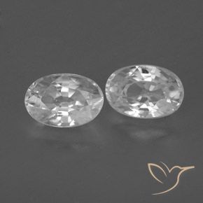 Shop natural 1.72ct ホワイト ジルコン gems, 楕円形, from カンボジア at GemSelect. In stock, global shipping!
