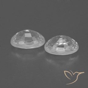 Shop natural 1.73ct ホワイト ジルコン gems, 楕円形, from カンボジア at GemSelect. In stock, global shipping!
