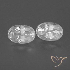 Shop natural 1.78ct ホワイト ジルコン gems, 楕円形, from カンボジア at GemSelect. In stock, global shipping!
