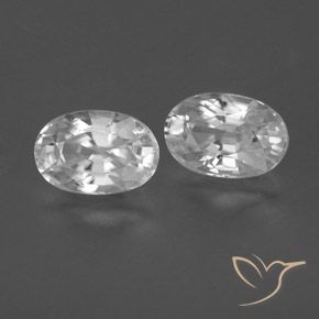 Shop natural 1.75ct ホワイト ジルコン gems, 楕円形, from カンボジア at GemSelect. In stock, global shipping!
