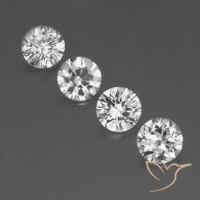 Shop natural 3.51ct ホワイト ジルコン gems, ラウンド, from カンボジア at GemSelect. In stock, global shipping!