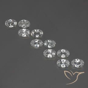 Shop natural 7.10ct ホワイト ジルコン gems, 楕円形, from カンボジア at GemSelect. In stock, global shipping!