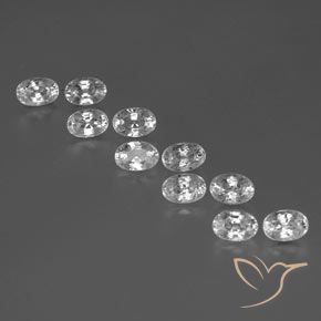 Shop natural 8.29ct ホワイト ジルコン gems, 楕円形, from カンボジア at GemSelect. In stock, global shipping!