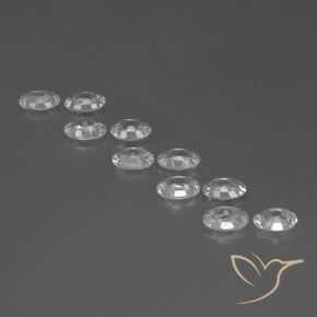 Shop natural 6.39ct ホワイト ジルコン gems, 楕円形, from カンボジア at GemSelect. In stock, global shipping!