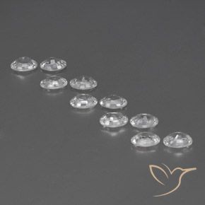Shop natural 6.87ct ホワイト ジルコン gems, 楕円形, from カンボジア at GemSelect. In stock, global shipping!