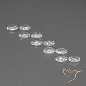 Shop natural 6.77ct ホワイト ジルコン gems, 楕円形, from カンボジア at GemSelect. In stock, global shipping!