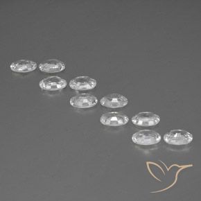 Shop natural 6.71ct ホワイト ジルコン gems, 楕円形, from カンボジア at GemSelect. In stock, global shipping!