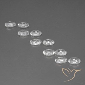 Shop natural 6.61ct ホワイト ジルコン gems, 楕円形, from カンボジア at GemSelect. In stock, global shipping!