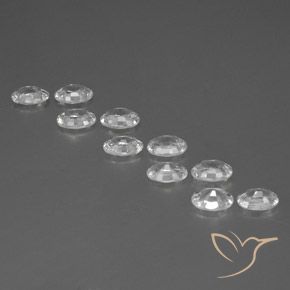 Shop natural 7.08ct ホワイト ジルコン gems, 楕円形, from カンボジア at GemSelect. In stock, global shipping!