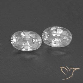 Shop natural 1.76ct ホワイト ジルコン gems, 楕円形, from カンボジア at GemSelect. In stock, global shipping!