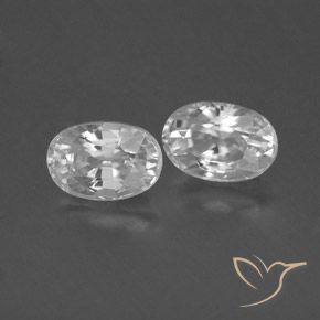 Shop natural 1.80ct ホワイト ジルコン gems, 楕円形, from カンボジア at GemSelect. In stock, global shipping!