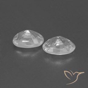 Shop natural 1.64ct ホワイト ジルコン gems, 楕円形, from カンボジア at GemSelect. In stock, global shipping!