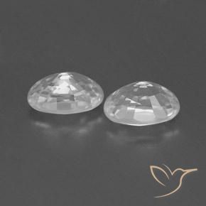 Shop natural 1.68ct ホワイト ジルコン gems, 楕円形, from カンボジア at GemSelect. In stock, global shipping!