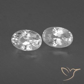 Shop natural 1.60ct ホワイト ジルコン gems, 楕円形, from カンボジア at GemSelect. In stock, global shipping!