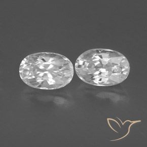 Shop natural 1.67ct ホワイト ジルコン gems, 楕円形, from カンボジア at GemSelect. In stock, global shipping!