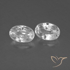 Shop natural 1.62ct ホワイト ジルコン gems, 楕円形, from カンボジア at GemSelect. In stock, global shipping!