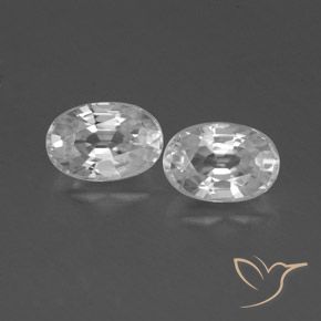 Shop natural 1.66ct ホワイト ジルコン gems, 楕円形, from カンボジア at GemSelect. In stock, global shipping!