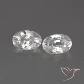 Shop natural 1.65ct ホワイト ジルコン gems, 楕円形, from カンボジア at GemSelect. In stock, global shipping!