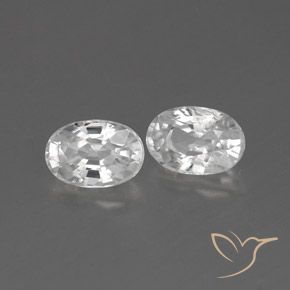 Shop natural 1.71ct ホワイト ジルコン gems, 楕円形, from カンボジア at GemSelect. In stock, global shipping!