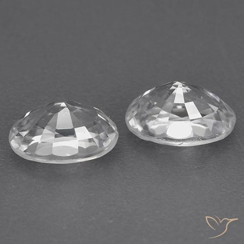 Shop natural 1.72ct ホワイト ジルコン gems, 楕円形, from カンボジア at GemSelect. In stock, global shipping!