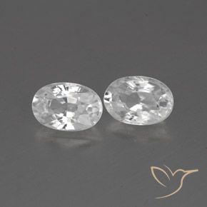 Shop natural 1.62ct ホワイト ジルコン gems, 楕円形, from カンボジア at GemSelect. In stock, global shipping!