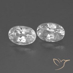 Shop natural 1.76ct ホワイト ジルコン gems, 楕円形, from カンボジア at GemSelect. In stock, global shipping!
