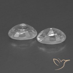 Shop natural 1.69ct ホワイト ジルコン gems, 楕円形, from カンボジア at GemSelect. In stock, global shipping!