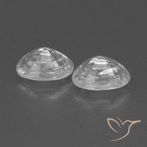Shop natural 1.77ct ホワイト ジルコン gems, 楕円形, from カンボジア at GemSelect. In stock, global shipping!