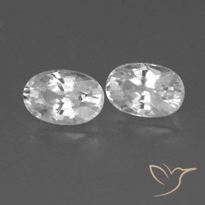 Shop natural 1.68ct ホワイト ジルコン gems, 楕円形, from カンボジア at GemSelect. In stock, global shipping!