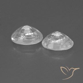 Shop natural 1.65ct ホワイト ジルコン gems, 楕円形, from カンボジア at GemSelect. In stock, global shipping!