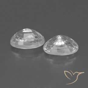 Shop natural 1.74ct ホワイト ジルコン gems, 楕円形, from カンボジア at GemSelect. In stock, global shipping!