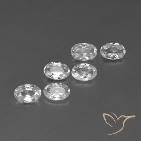 Shop natural 3.95ct ホワイト ジルコン gems, 楕円形, from カンボジア at GemSelect. In stock, global shipping!