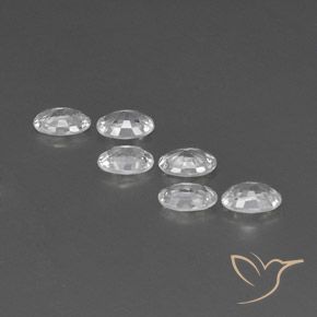 Shop natural 3.95ct ホワイト ジルコン gems, 楕円形, from カンボジア at GemSelect. In stock, global shipping!