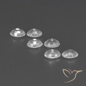 Shop natural 4.87ct ホワイト ジルコン gems, 楕円形, from カンボジア at GemSelect. In stock, global shipping!